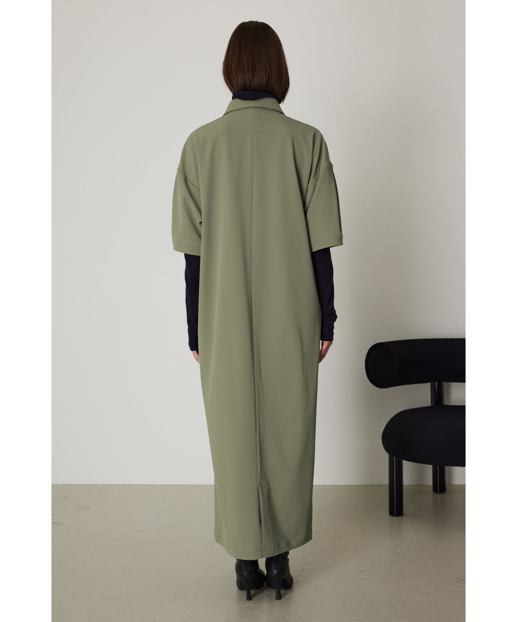 Neck design box dress(505450385) | リムアーク(RIM.ARK) - d