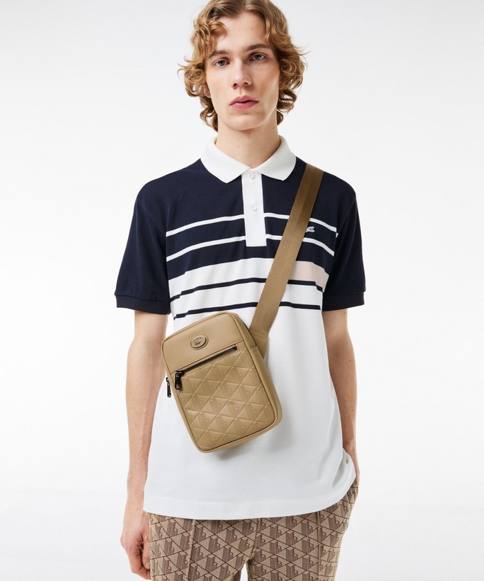 【LACOSTE】ラコステ モノグラムショルダーバッグ ラコステ LACOSTE NOMOGRAMME モノグラムショルダーバッグ