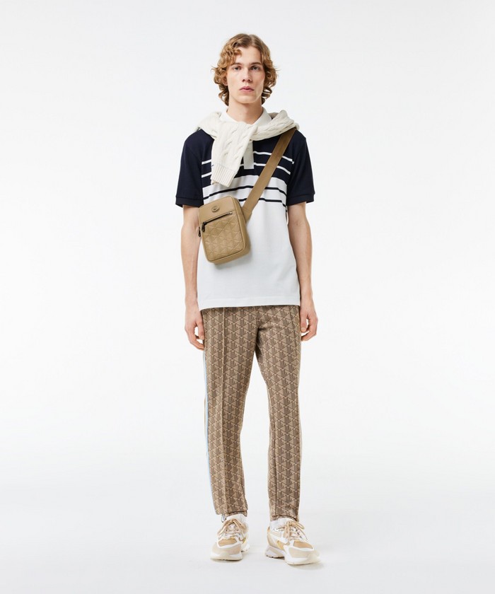ラコステ LACOSTE NOMOGRAMME モノグラムショルダーバッグ