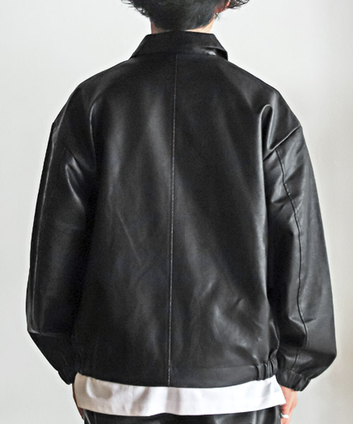セール10%OFF】ラグスタイル LUXSTYLE オーバーサイズPUレザー セール10%OFF】ラグスタイル LUXSTYLE オーバーサイズPUレザー