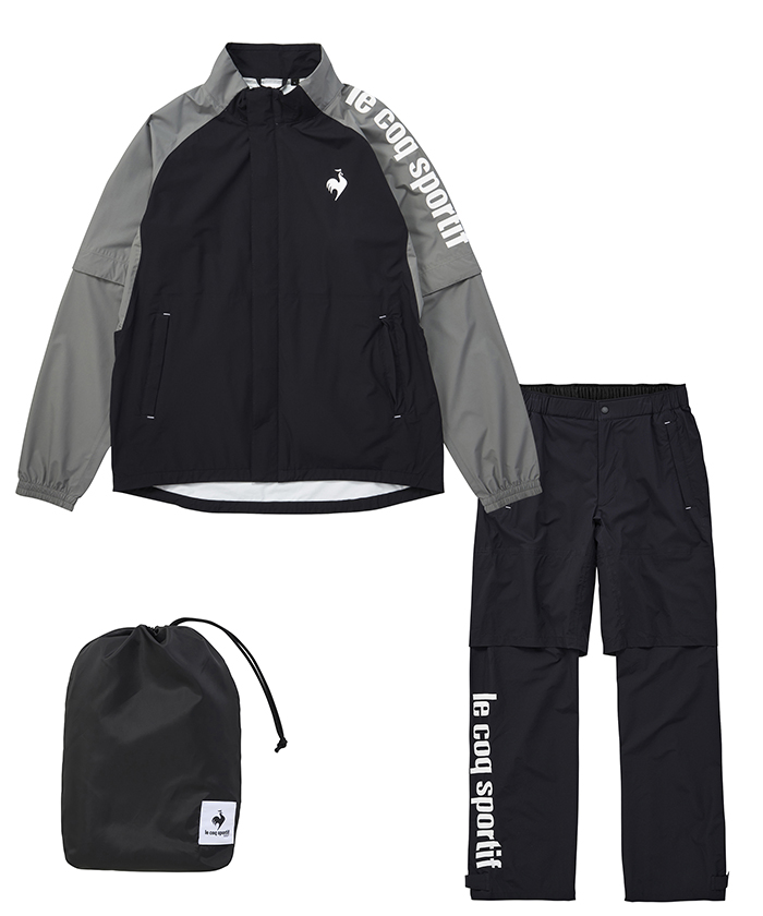 le coq sportif 2way レインウェア 上下セット【L】　美品 楽天市場】ルコックスポルティフ ゴルフ Le coq sportif GOLF