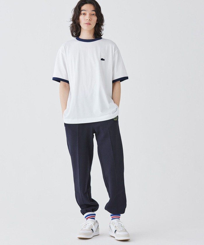 ラコステ/ダブルフェイス鹿の子地トラックパンツ セール 40%OFF】ラコステ LACOSTE ダブルフェイス鹿の子地