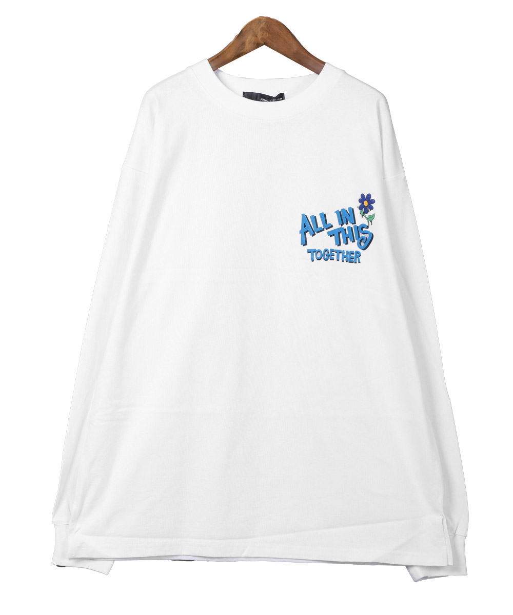 ラグスタイル LUXSTYLE グラフィック発泡プリントロンT/長袖T