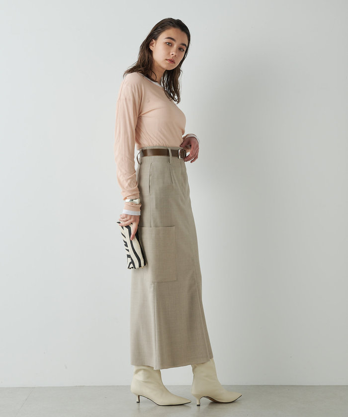 極美品 Whim Gazette ウィムガゼット キョウネンシアープルオーバー Vガゼットプルオーバー | Whim Gazette(ウィム ガゼット