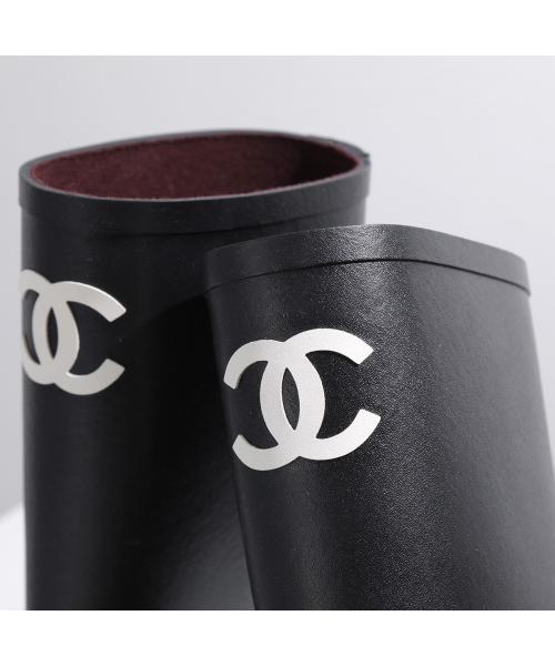 CHANEL ロングブーツ G39620 X56326 ラバー CCロゴ(505862127 CHANEL ロングブーツ G39620 X56326 ラバー CCロゴ(505862127