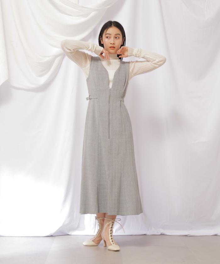 セール 50%OFF】フロントジップジャンスカ(505892239) | ジル セール 50%OFF】フロントジップジャンスカ(505892239) | ジル