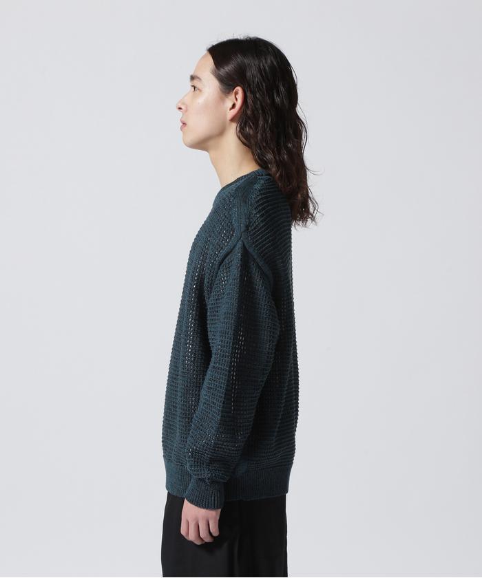 セール 30%OFF】YOKE/ヨーク/MESH KNITTED CREWNECK SWEATER セール 30%OFF】YOKE/ヨーク/MESH KNITTED CREWNECK SWEATER