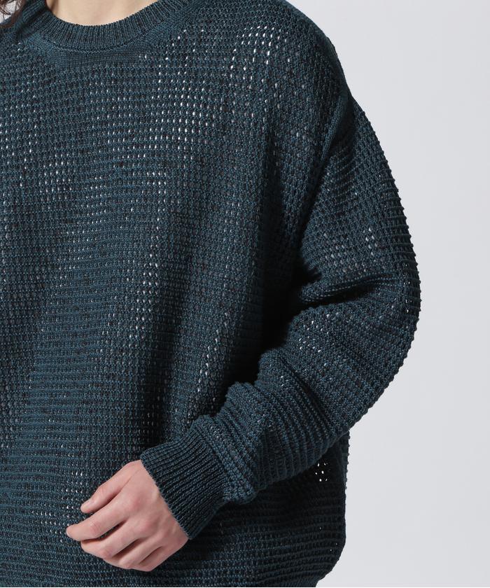 セール 30%OFF】YOKE/ヨーク/MESH KNITTED CREWNECK SWEATER セール 30%OFF】YOKE/ヨーク/MESH KNITTED CREWNECK SWEATER