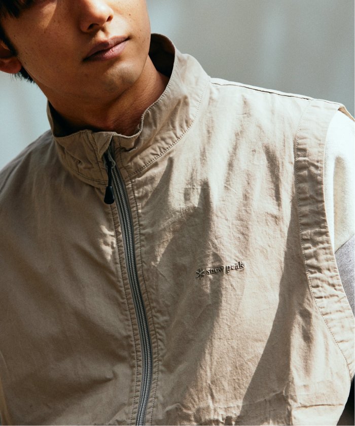 SNOW PEAK × JOURNAL STANDARD】別注 Pigment Dyed UCCP Vest