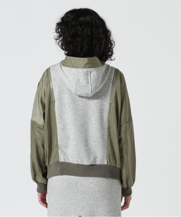 セール 40%OFF】Risley/リズレー/肩ZIP パーカー(505910156