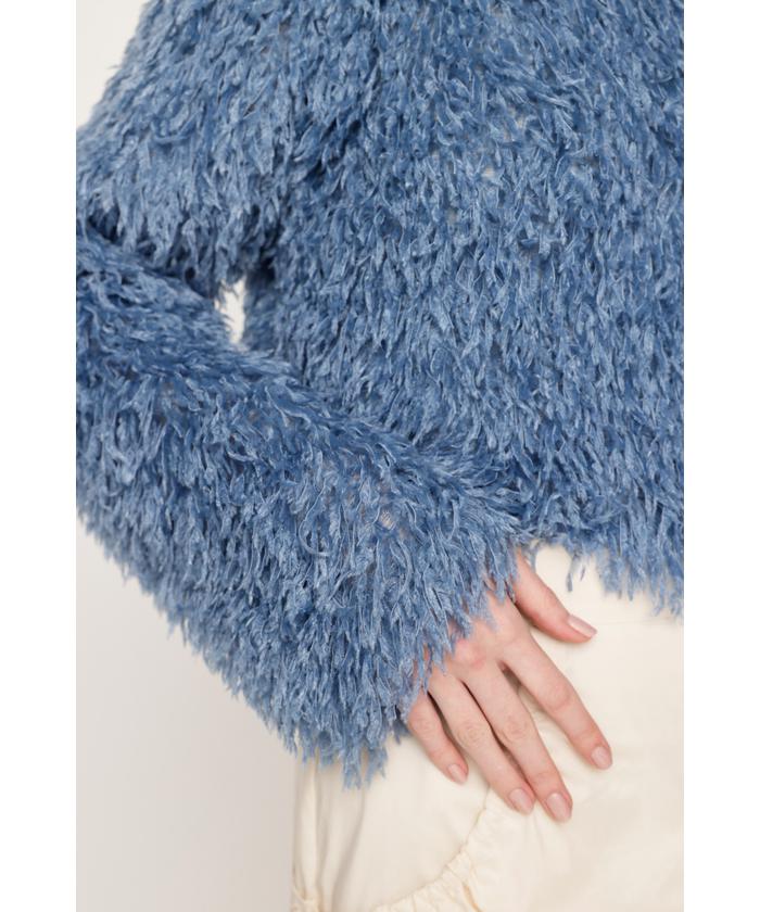 2WAY SHEER FEATHER トップス(505911779) | スライ(SLY) - d fashion