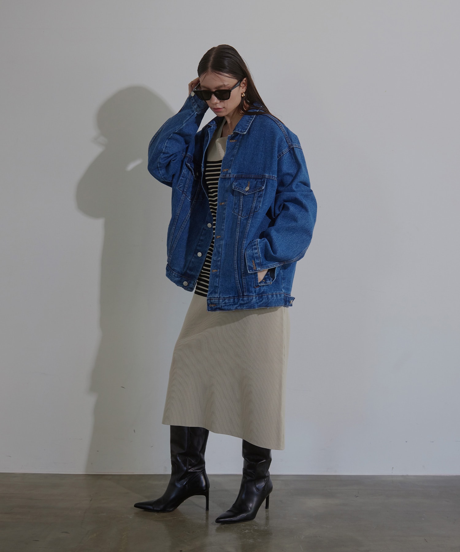 Denim Over Mens Jacket(505912314) | ミエリ インヴァリアント(MIELI