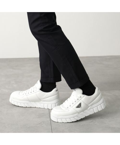 PRADA スニーカー 2EE386 2DL8 パデッドナッパレザー(505912636 PRADA スニーカー 2EE386 2DL8 パデッドナッパレザー(505912636