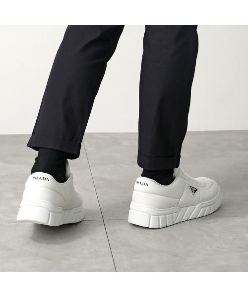 PRADA スニーカー 2EE386 2DL8 パデッドナッパレザー(505912636 PRADA スニーカー 2EE386 2DL8 パデッドナッパレザー(505912636