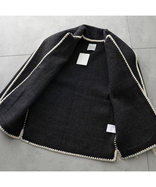 セール】Toteme ジャケット EMBROIDERED SCARF JACKET(505912640 セール】Toteme ジャケット EMBROIDERED SCARF JACKET(505912640