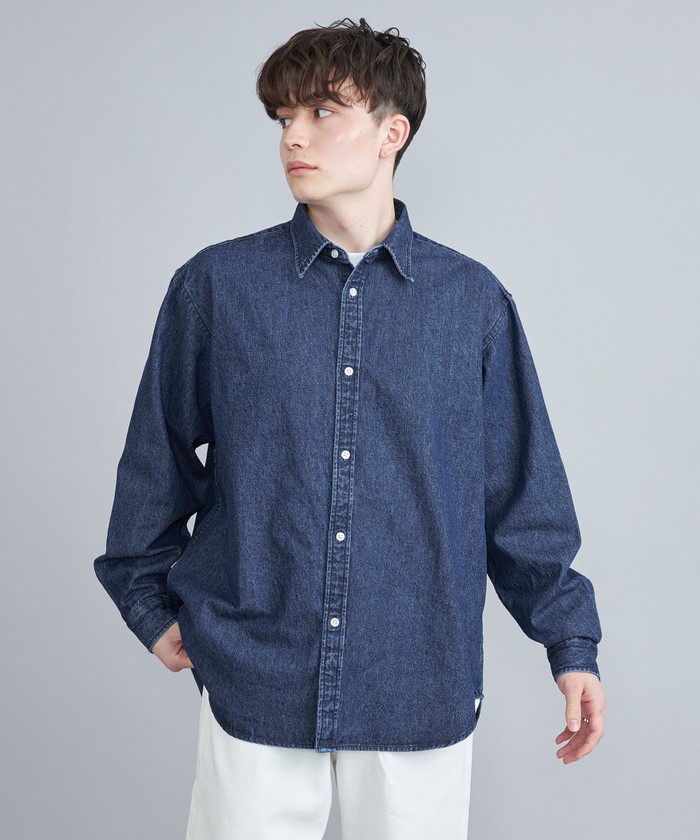 PROVKE デニムシャツ セール 40%OFF】ワイドデニムシャツ(505912676) | coen(coen