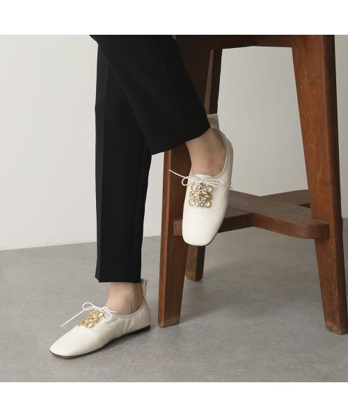 セール】LOEWE フラットシューズ L814S02X03 ANAGRAM SOFT DERBY セール】LOEWE フラットシューズ L814S02X03 ANAGRAM SOFT DERBY