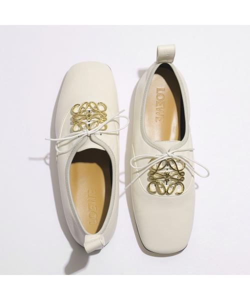 セール】LOEWE フラットシューズ L814S02X03 ANAGRAM SOFT DERBY セール】LOEWE フラットシューズ L814S02X03 ANAGRAM SOFT DERBY