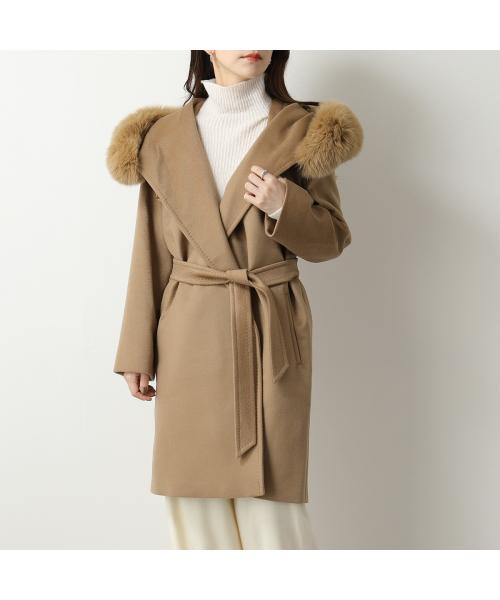 セール】MAX MARA Studio ウールコート MANGO ベルテッド