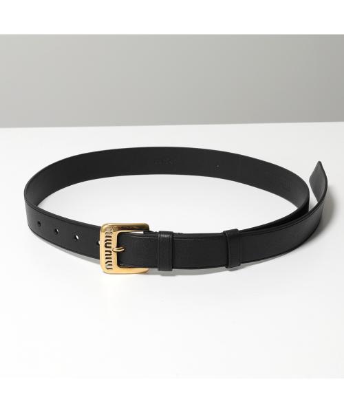 ミュウミュウ Miu Miu MIUMIU ベルト 5CC545 EFX レザー ミュウミュウ Miu Miu MIUMIU ベルト 5CC545 EFX レザー
