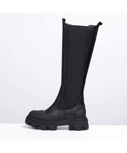 ガニー GANNI GANNI ロングブーツ High Chelsea Boot Black