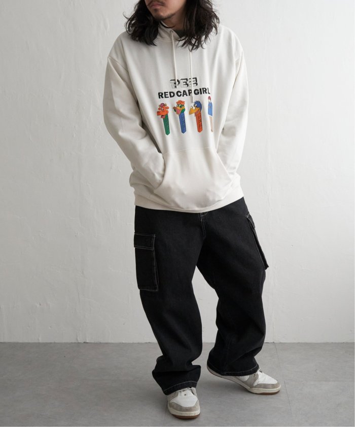セール22%OFF】PEZ×Red Cap Girl コラボパーカー(505766696