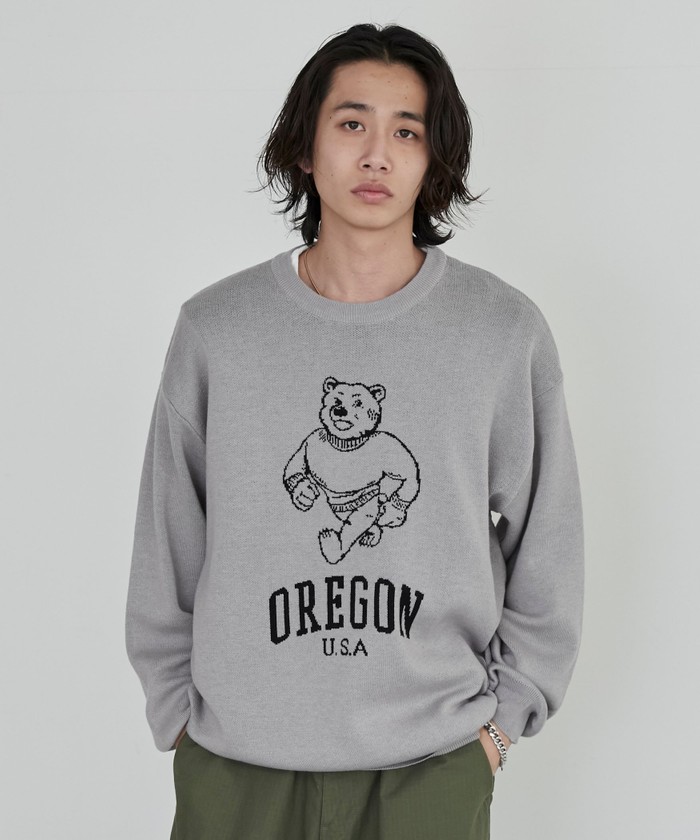 セール 64%OFF】ロゴジャガードニットプルオーバー(505874809