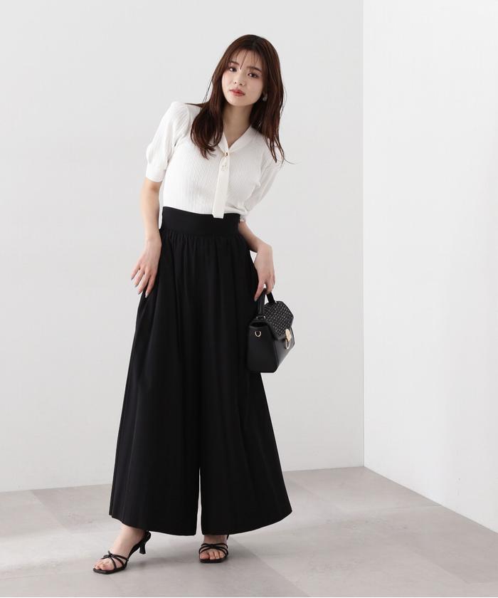 セール 50%OFF】ギャザーガウチョパンツ(505892229