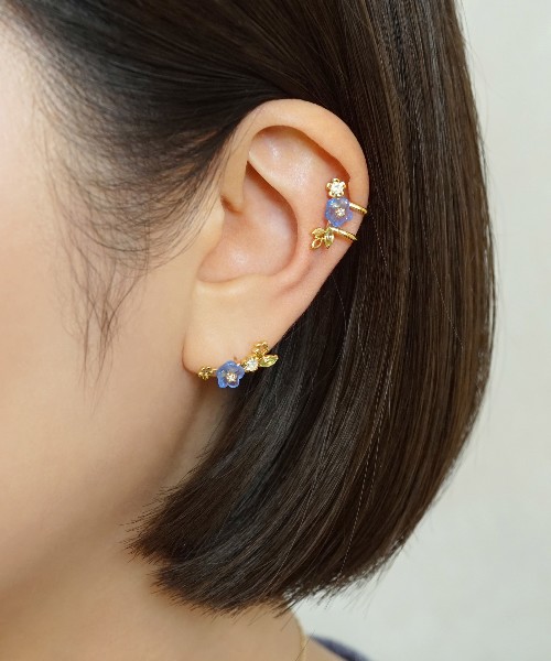 テイクアップ TAKE-UP 【 Solo Pierce】K10・SVブルークォーツ テイクアップ TAKE-UP 【 Solo Pierce】K10・SVブルークォーツ