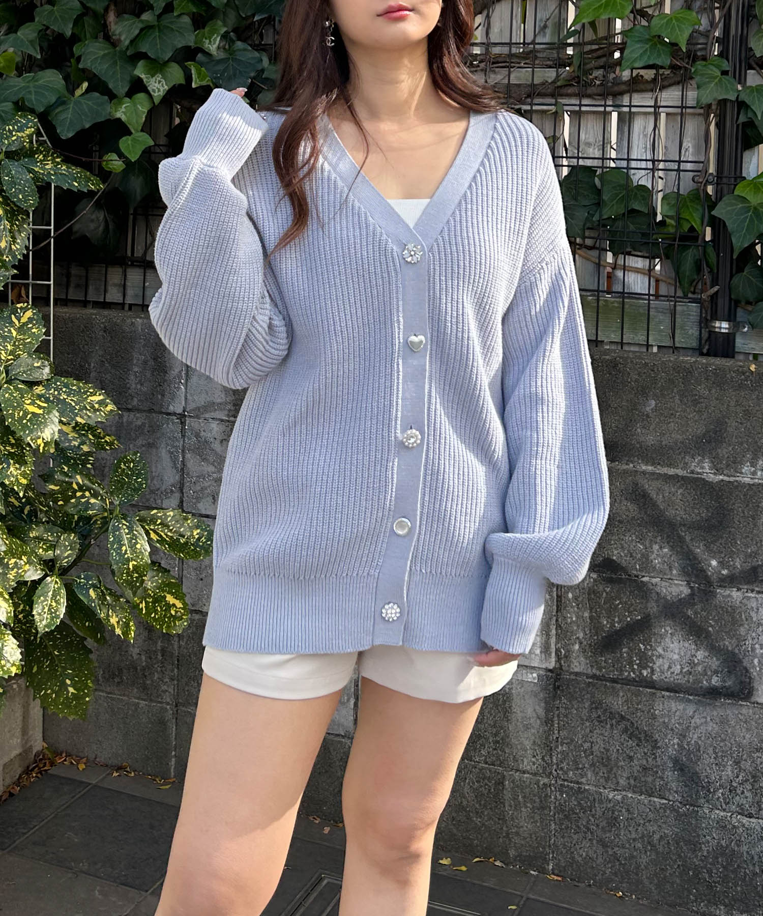 ◇ナゴンスタンス【M】ニットカーディガン　NEW ENGLAND BOXふじあみ ◇ナゴンスタンス【M】ニットカーディガンNEW ENGLAND BOXふじあみ
