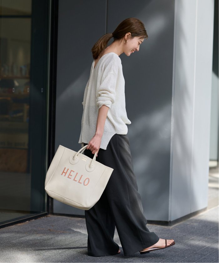 ≪追加≫【YOUNG&OLSEN】 別注ストラップ付きHELLOバッグ ≪追加≫【YOUNG&OLSEN】 別注ストラップ付きHELLOバッグ