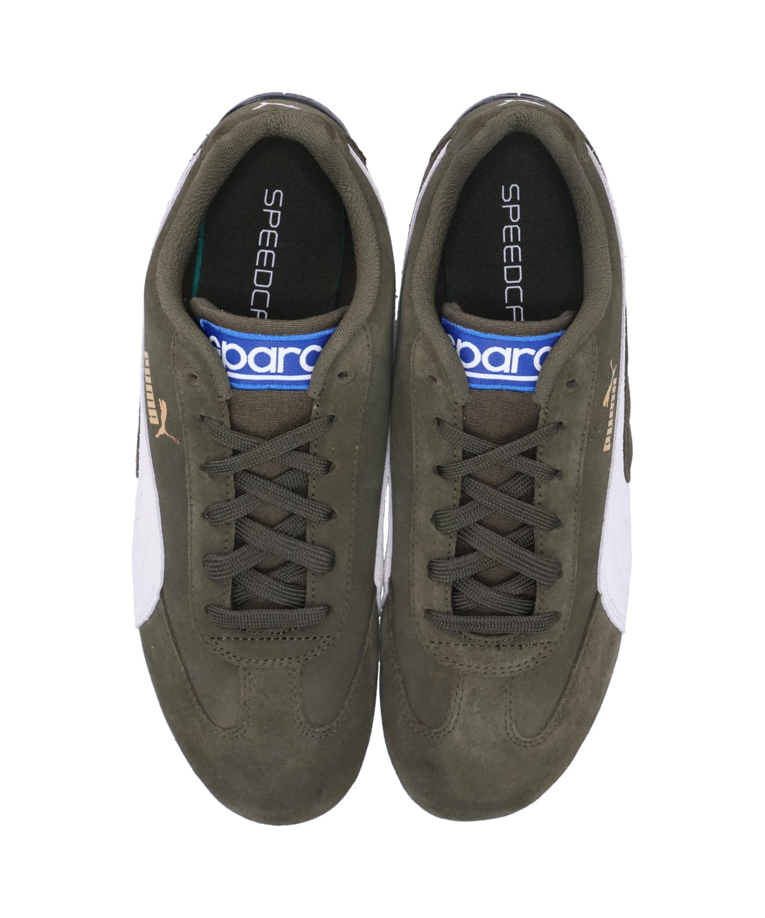 PUMA スピードキャット オリーブグリーン カーキ スニーカー PUMA プーマ スニーカー スピードキャット OG + SPARCO メンズ