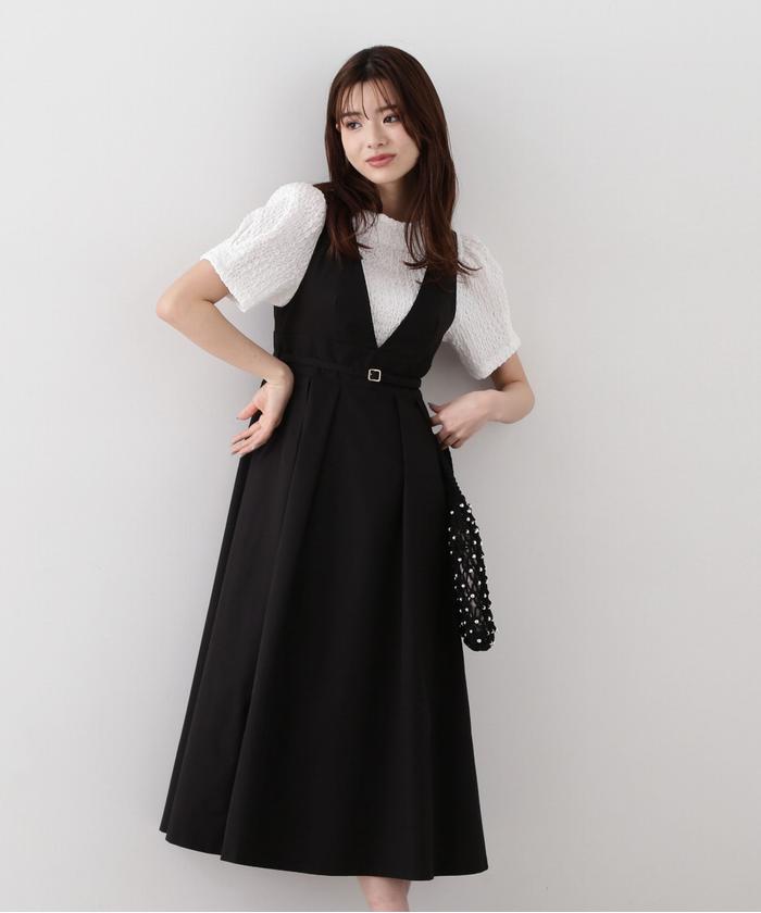 【関税込み】DVF★完売必須★上品 シェスカ バンブードレス ザ、主役ドレス。土屋太鳳ちゃんが映画で着ているドレスだそう