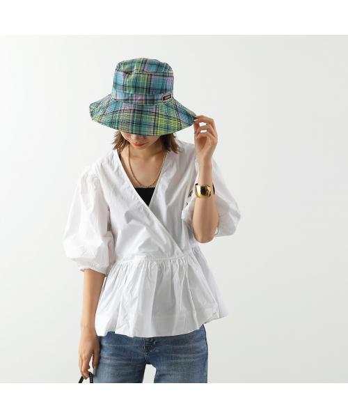 セール 31%OFF】GANNI バケットハット Recyclled Tech Bucket Hat (505914778) | ガニー(GANNI)  - d fashion