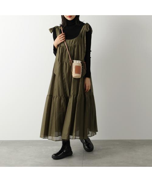関税負担なし♪LOEWE シリンダーポケット (ラフィア&カーフ