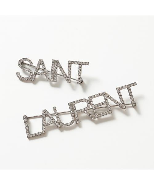 セール 17%OFF】SAINT LAURENT ブローチ 586493 Y1526 ロゴ セール 17%OFF】SAINT LAURENT ブローチ 586493 Y1526 ロゴ