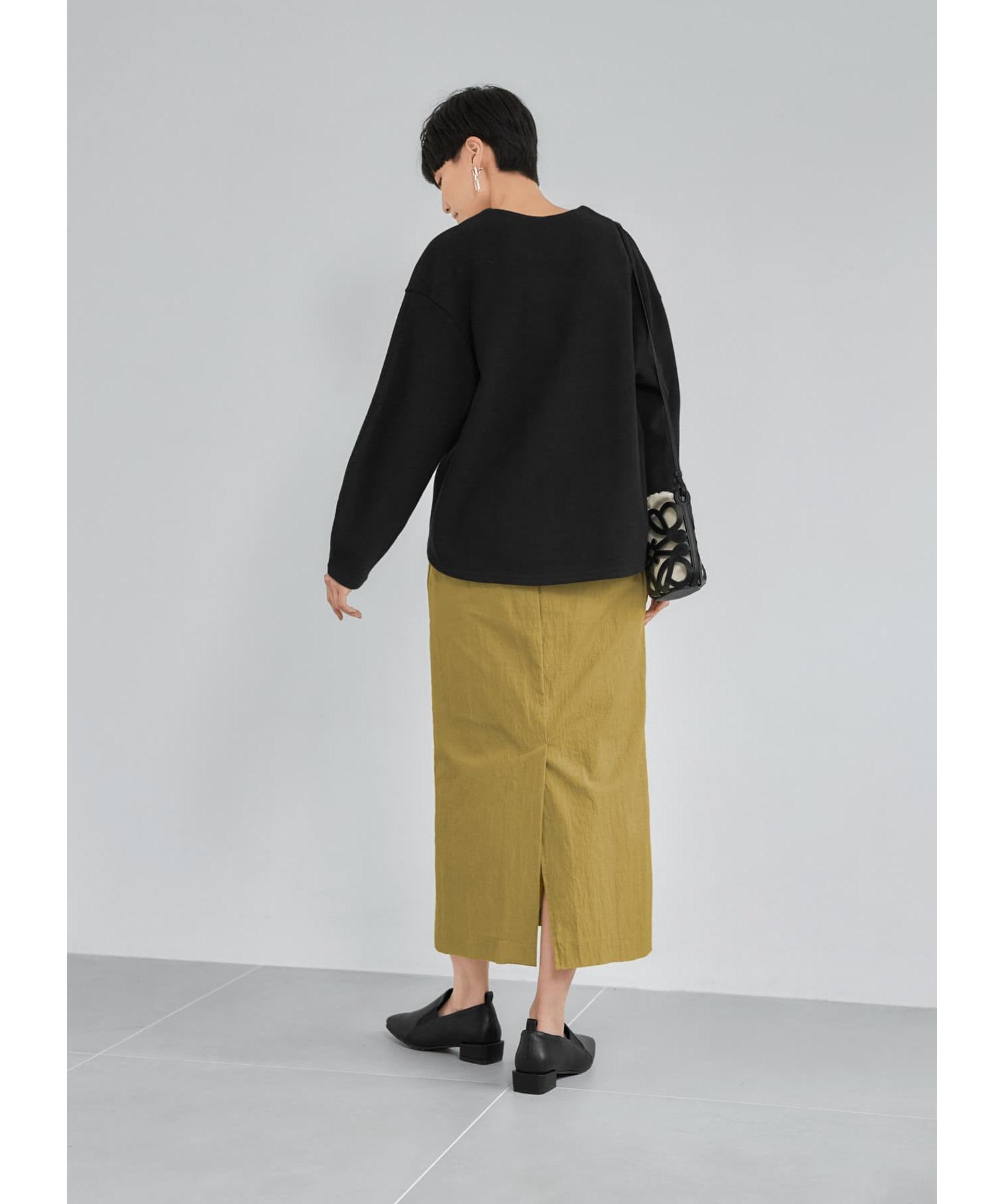 スタイルデリ♡バナナスリープトップス♡ダブルフェイスニットソー♡ スタイルデリ STYLE DELI 【Made in JAPAN】ダブルフェイス
