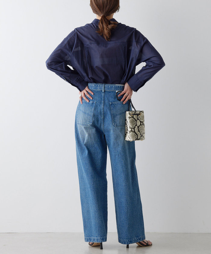 セール 70%OFF】デニムベイカーパンツ(505915488) | ガリャルダ