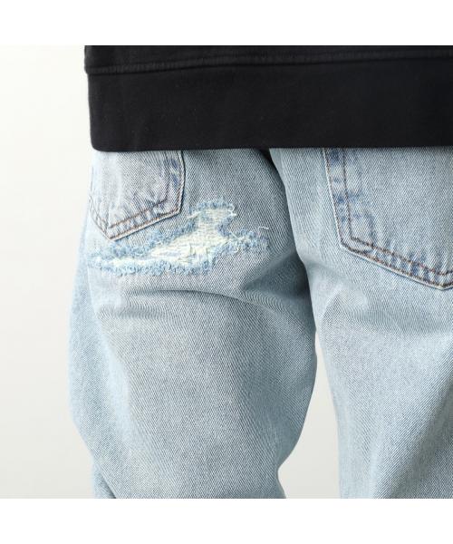 セール】ASKYURSELF ジーンズ PHRASE VINTAGE PATCHED DENIM(505916500