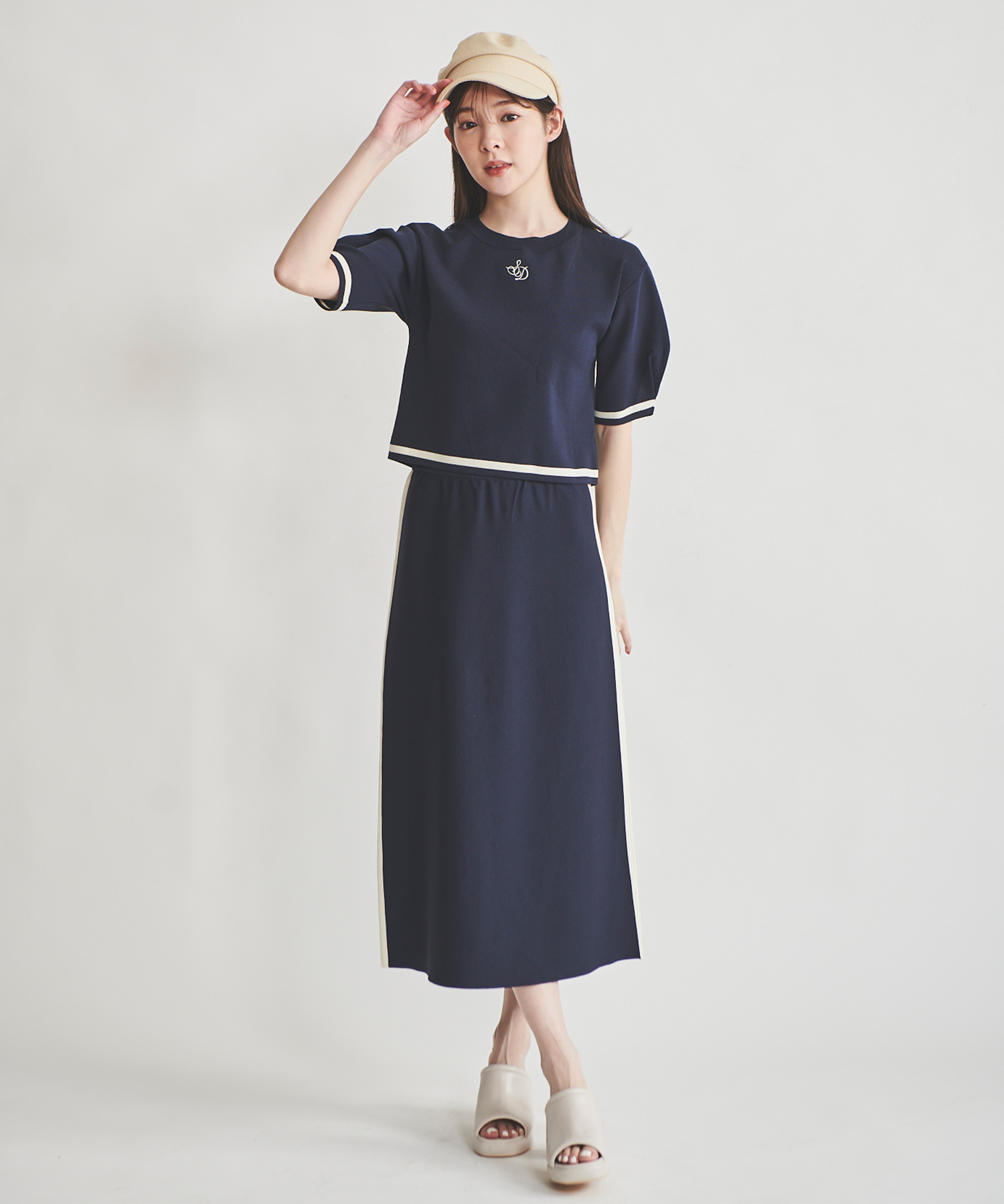SALE】フラワーコサージュニット | ニット | 31 Sons de mode