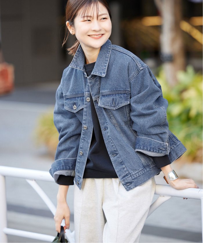 未使用品◇今季 SLOBE IENA スローブイエナ◇DENIM ジャケット 新品] SLOBE IENA DENIM デニムジャケット