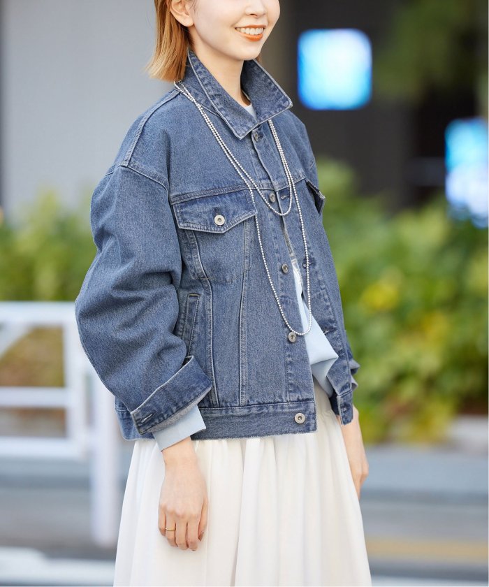 SLOBE IENA ジャケット Gジャン LE DENIM ボクシートラッカー
