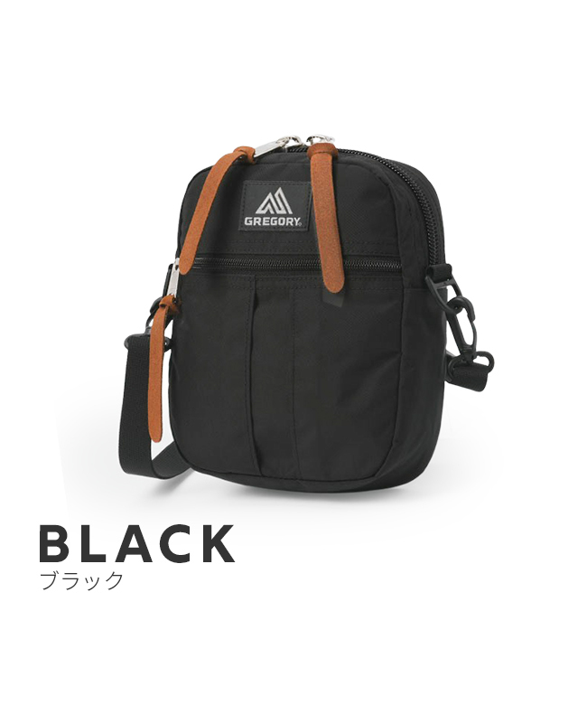 GREGORY グレゴリー　ショルダーバッグ　斜めがけ　ブラック グレゴリー GREGORY グレゴリー ショルダーバッグ ショルダー