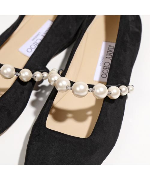 JIMMY CHOO フラット 靴 Veda leather ballet flats 802869 JIMMY CHOO フラット 靴 Veda leather ballet flats 802869