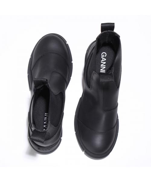 ☆送料関税込☆GANNI ショートブーツ Recycled Rubber City Boot GANNI ショートブーツ Recycled Rubber Heeled City Boot