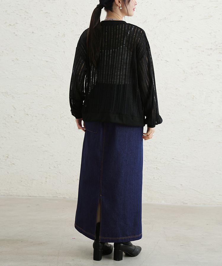 セール 35%OFF】ドゥー ベル Doux Belle 長袖トップス 透け
