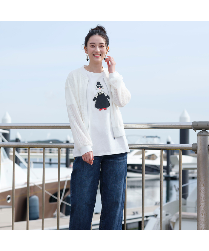 セール 40%OFF】【HAPPY FACE】エマちゃんプリントT セール 40%OFF】【HAPPY FACE】エマちゃんプリントT