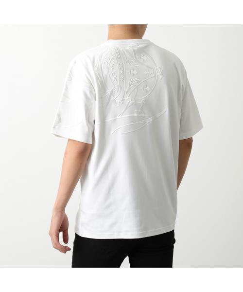 Berluti 半袖Tシャツ R24JRS93 レザーディテール Berluti 半袖Tシャツ R24JRS93 レザーディテール (Berluti/T
