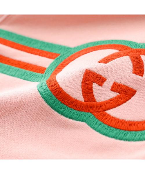 GUCCI キッズ ロゴ スウェット パーカー