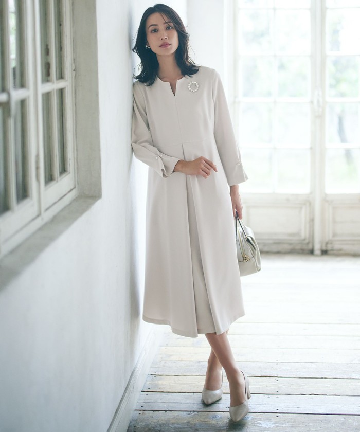 セール 30%OFF】【VERYコラボ 】トリアセダブルジョーゼット